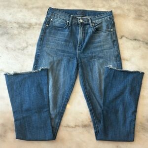 MOTHER jeans  mini flare